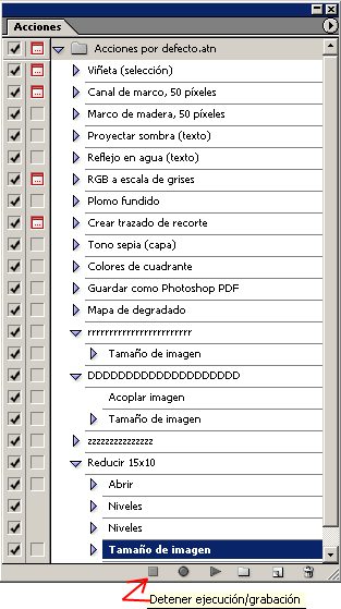 Improvisa :: Diseño Gráfico :: Utilizar las Acciones en Photoshop