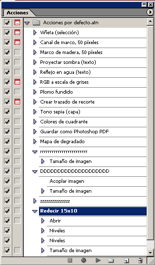 Improvisa :: Diseño Gráfico :: Utilizar las Acciones en Photoshop