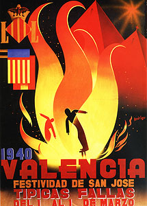 Improvisa :: Diseño Gráfico :: Concurso cartel Fallas Valencia