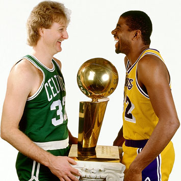Playoffs NBA 2010 :: Larry Bird y Magic Johnson