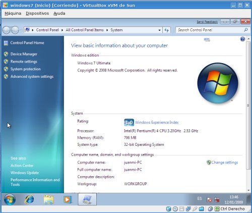 Improvisa :: Informática :: Windows 7 beta, mis experiencias